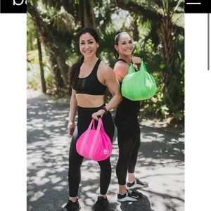 SOLD - EXO kettlebell sandbag - pink